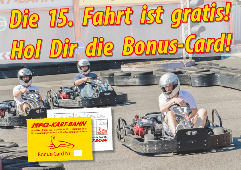 Bonuscardplakat MPQ Kart BAHN